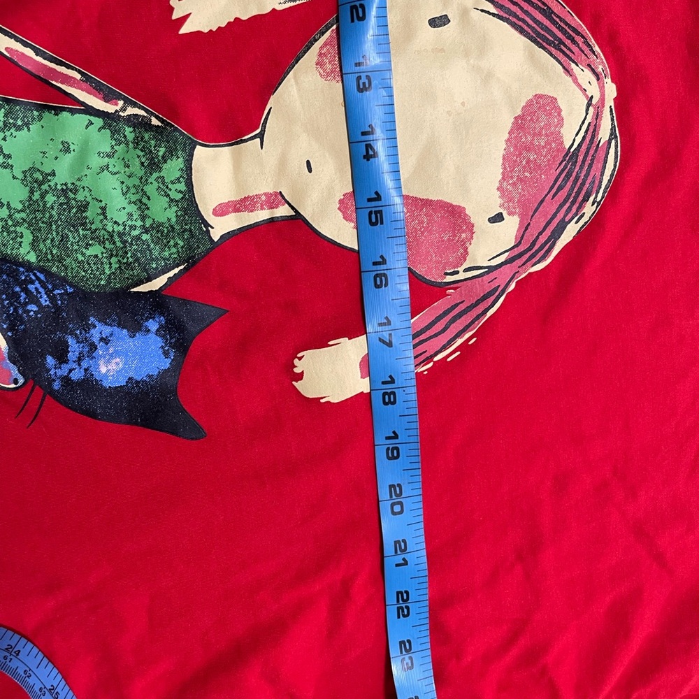 Red yesno shirt size L - Picture 3 of 4